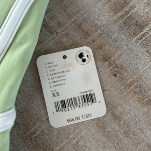 FP Movement Never Better Volley Tank and Skort Set {Lemongrass/White} XS - Picture 5 of 9